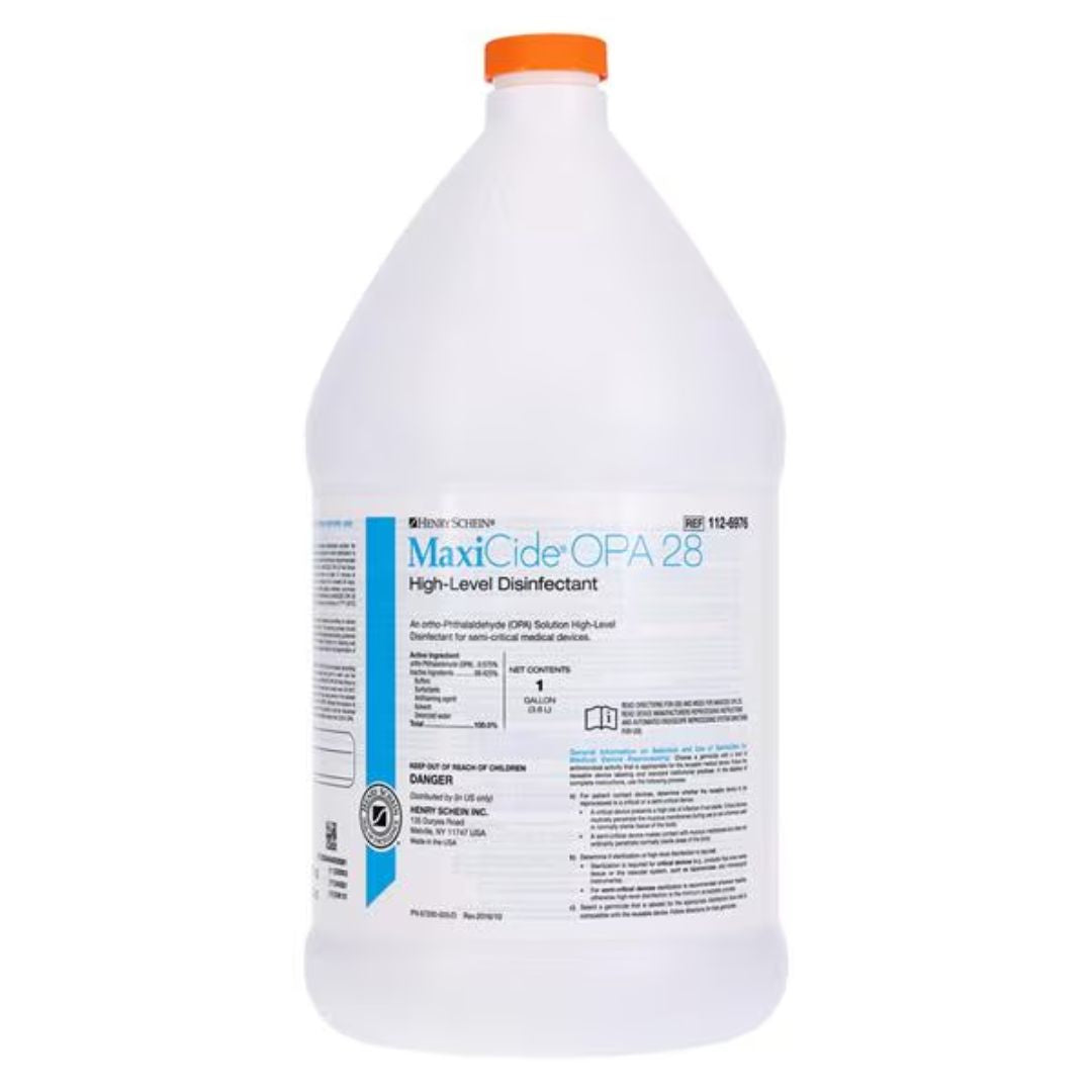 MaxiCide OPA 28 Liquid High Level Disinfectant 0.58% Ortho-Phthalaldehyde