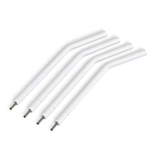 Quick Tips Disposable Metal Air Water Syringe Tips White by MARK3 are Adec Style Tips that eliminates the risk of cross-contamination, reduces sterilization time and risk of moisture damage during procedures.